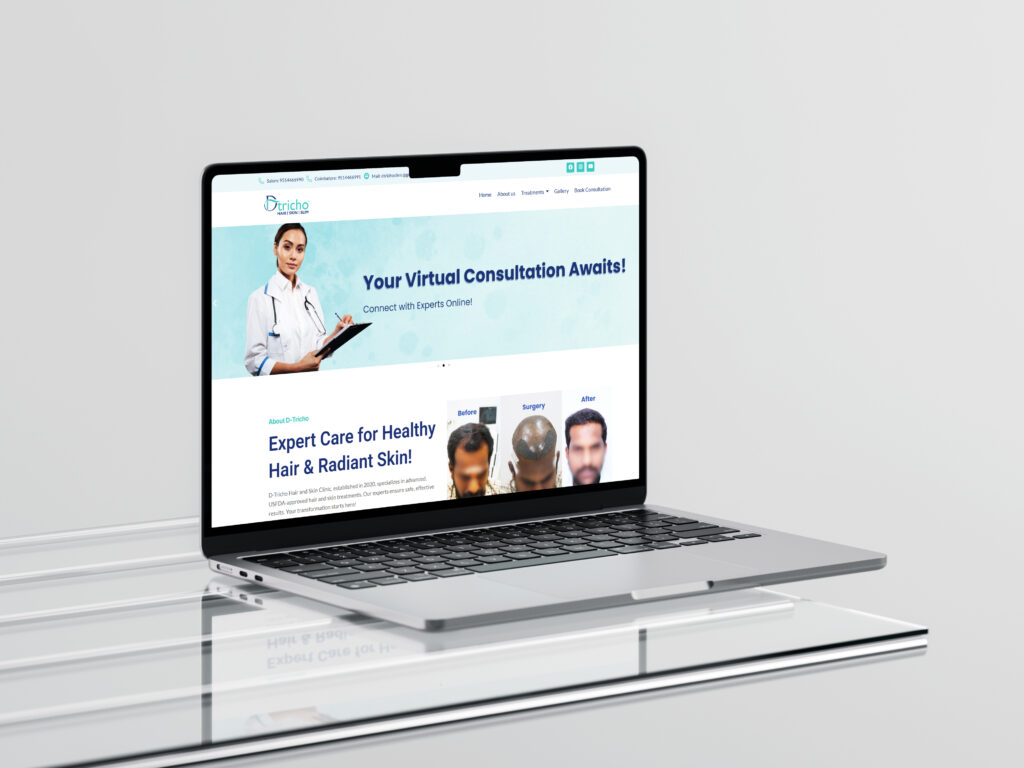 Website mockups